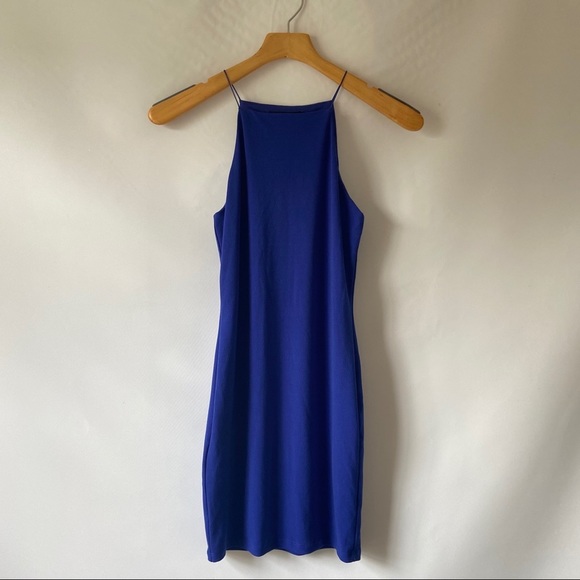 NEW Forever 21 Blue Mini Dress - Picture 2 of 6